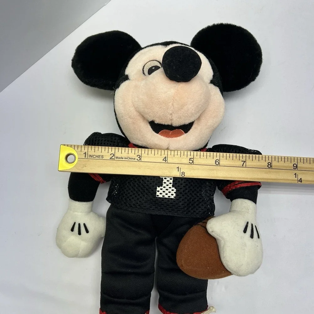 Walt Disney Mickey Mouse Plush Vintage Football Player #1 Uniform 14